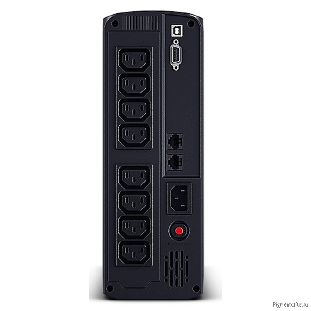 CyberPower VP1600EILCD ИБП {Line-Interactive, Tower, 1600VA/960W USB/RS-232/RJ11/45  (4 + 4 IEC С13)