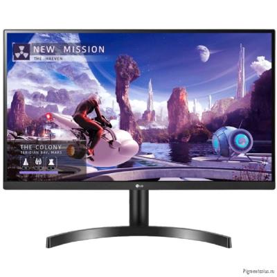 LCD LG 27" 27QN600-B черный {IPS 2560x1440 75Hz 5ms 178/178 8bit(6bit+FRC) 350cd 1000:1  HDR10 HDMI 