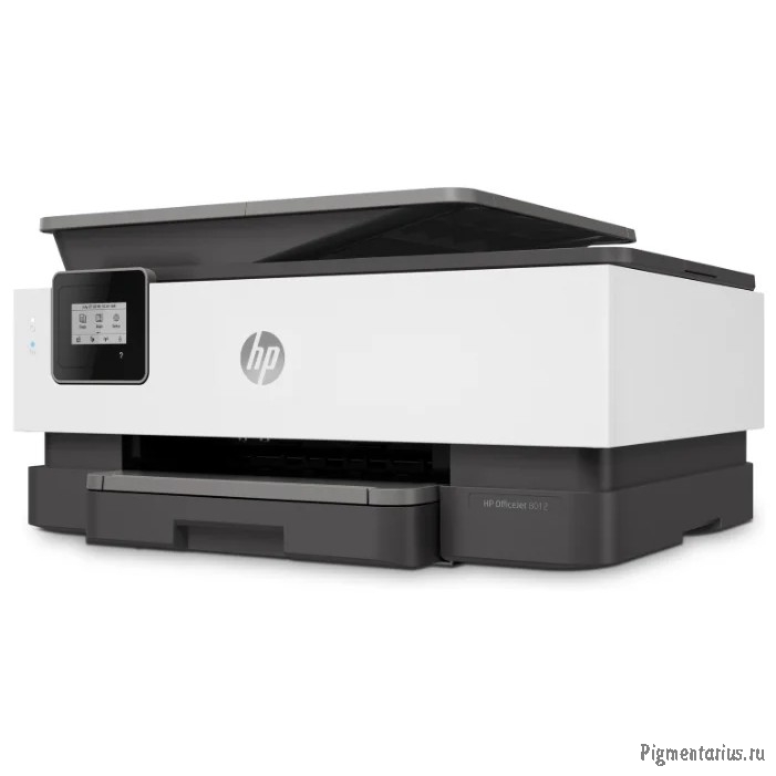 МФУ струйный HP OfficeJet 8023 (1KR64B) A4 Duplex WiFi USB RJ-45 черный/белый
