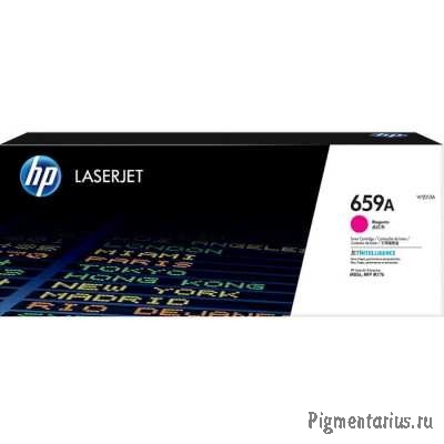 Картридж лазерный HP 659A W2013A пурпурный (13000стр.) для HP LJ M856/M776