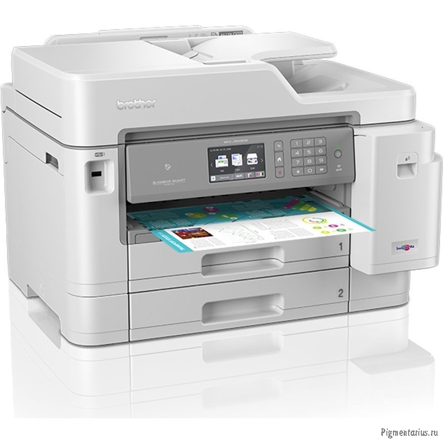 Brother MFC-J5945DWR МФУ, A3, цветной струйный, (только печать,скан/копир-A4), 22/20 изобр/мин, факс