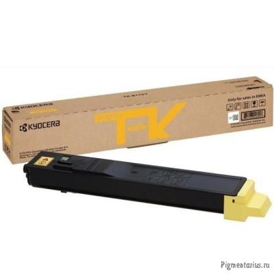 Kyocera-Mita TK-8115Y Тонер-Картридж, Yellow {M8124cidn/M8130cidn (6000стр.)}