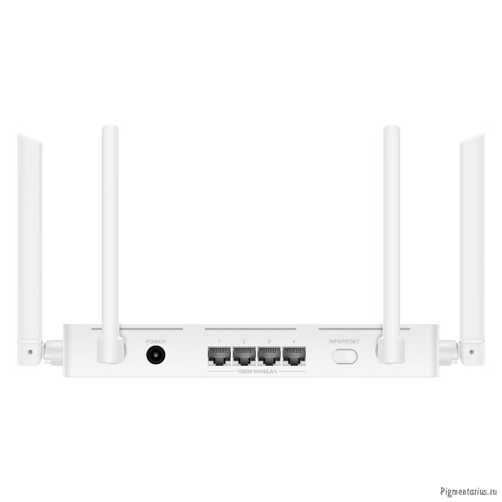 HUAWEI 53030BYV WS5203-20 WiFi AX1 Маршрутизатор WiFi 5 AC1200, 4* LAN/WAN ports GE, WHITE