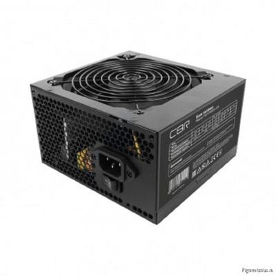 Блок питания CBR ATX 600W 80+ Bronze, DC-DC, APFC, 0.6mm, 20+4pin, 1*8-pin(4+4P), 2*6+2pin, 6*SATA, 