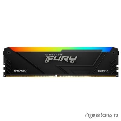 Модуль памяти DIMM 16Gb 2х8Gb DDR4 PC25600 3200MHz Kingston Fury Beast RGB Black (KF432C16BB2AK2/16) Модуль памяти DIMM 16Gb 2х8Gb DDR4 PC25600 3200MHz Kingston Fury Beast RGB Black (KF432C16BB2AK2/16)
