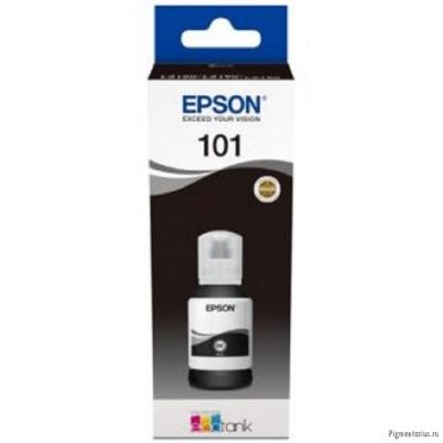 EPSON C13T03V14A  Контейнер 101 с черными чернилами для L4150/L4160/L6160/L6170/L6190, L6290127 мл. 