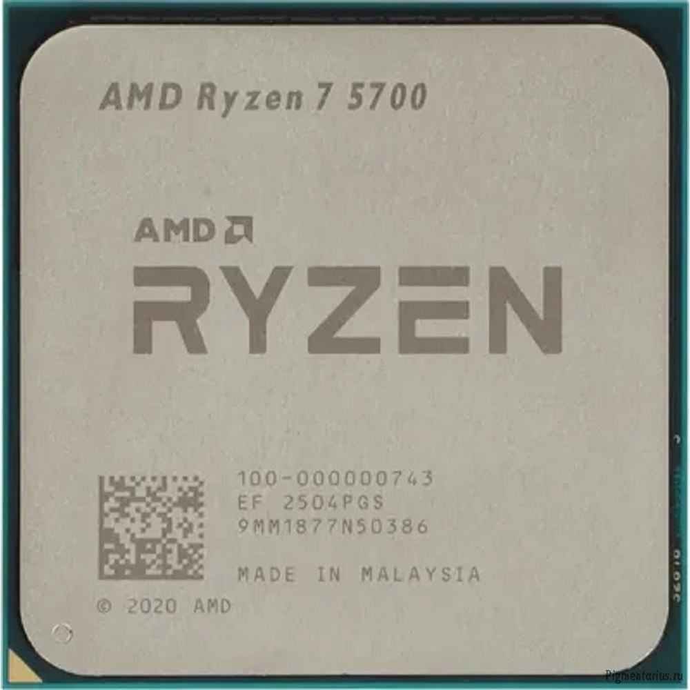 Процессор AMD Ryzen 7 5700 OEM (100-000000743)