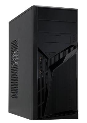 PowerCool S1007BK 450W {Тип: Midi-Tower, цвет: черный, форм-фактор: ATX, mATX, блок питания: 450 Вт,