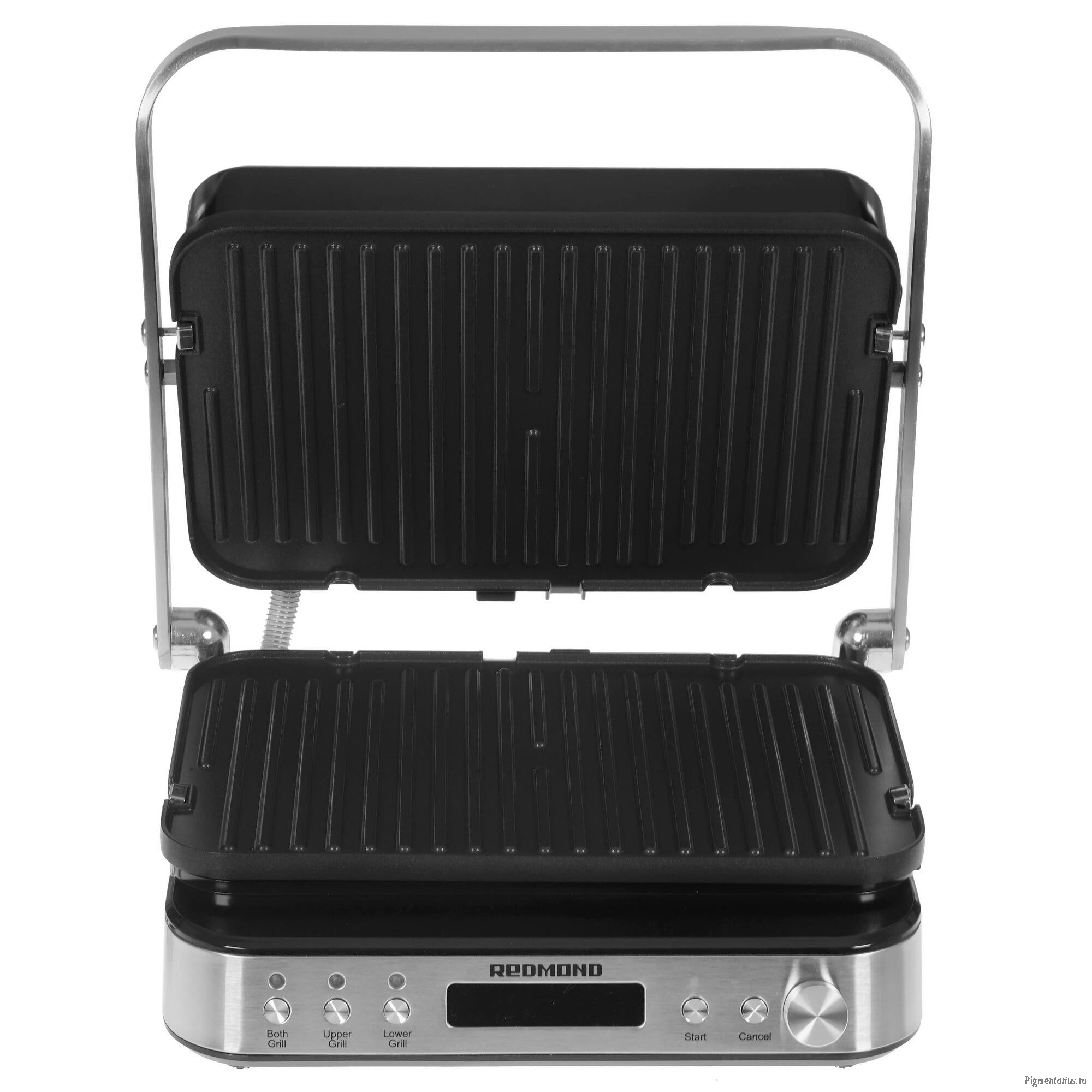 REDMOND  RGM-M819D Гриль SteakMaster, Серебро