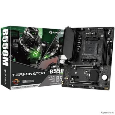 MAXSUN MS-Terminator B550M (Socket AM4, mATX, 2*DDR4, VGA/HDMI, 4*SATA3, 1*M.2, 1*PCIEx16/1*PCIEx4/1