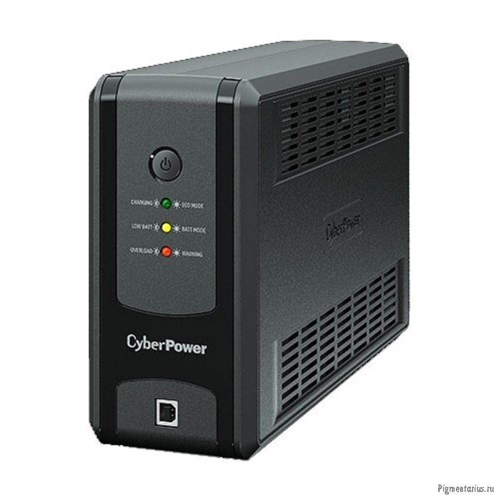CyberPower UT650EIG ИБП {Line-Interactive, Tower, 650VA/390W USB/RJ11/45 (4 IEC С13), 12В/7 Ач х 1} CyberPower UT650EIG ИБП {Line-Interactive, Tower, 650VA/390W USB/RJ11/45 (4 IEC С13), 12В/7 Ач х 1}