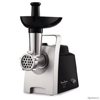 MOULINEX ME108832 Мясорубка, черный / серебристый MOULINEX ME108832 Мясорубка, черный / серебристый