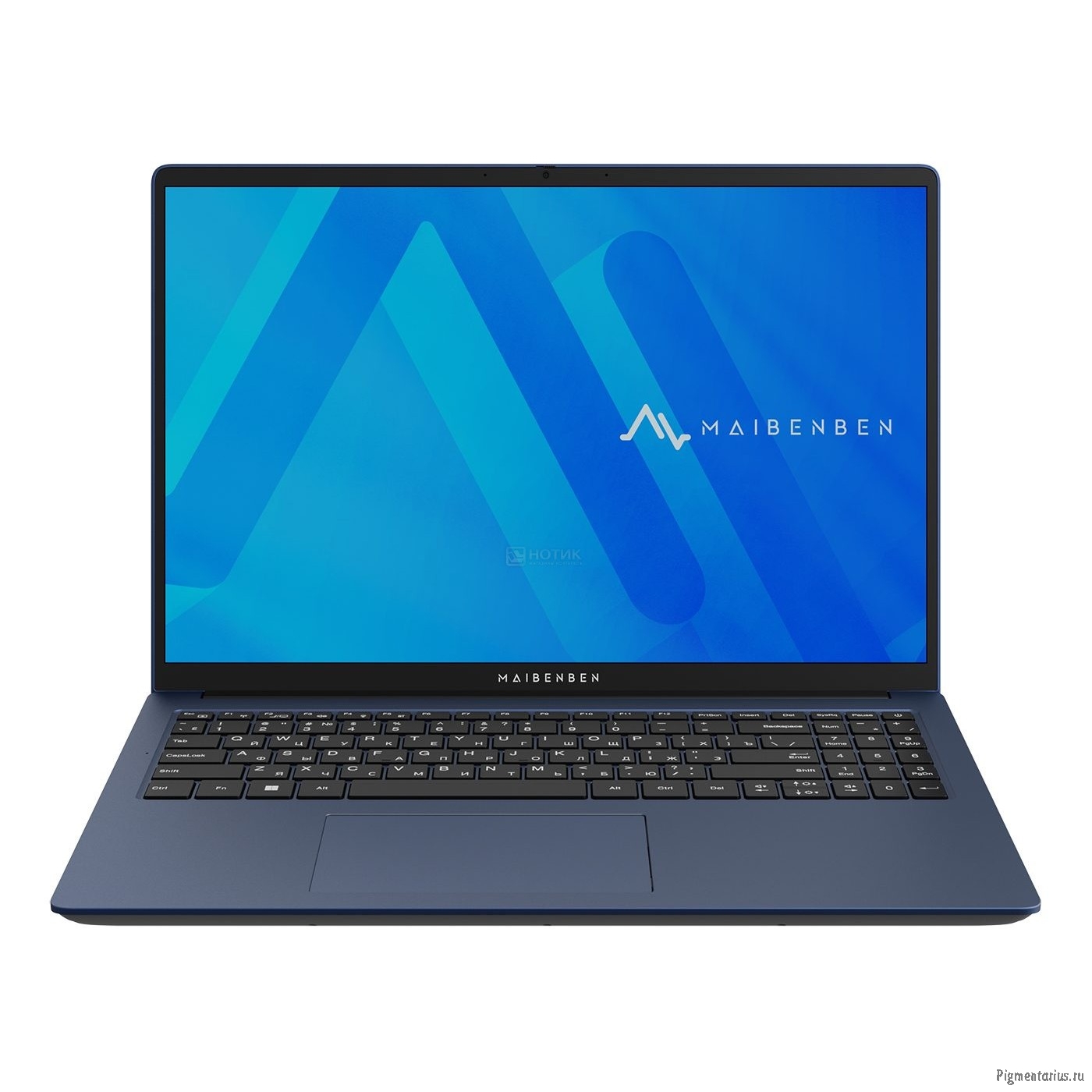 Maibenben M645 [M645FSB0LURE3]  Blue 16" FHD IPS /R5-4600H/8Gb/512Gb SSD/Mouse+Pad/Linux}