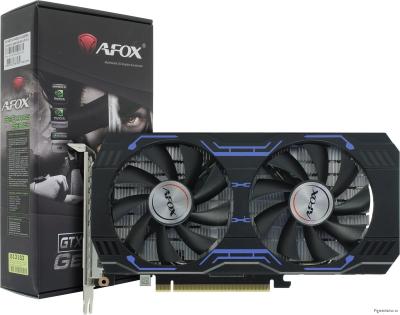Видеокарта AFOX GTX1660TI 6GB GDDR6 192Bit DP/DVI/HDMI ATX Dual Fan (AF1660TI-6144D6H1-V4/6144D6H7-V