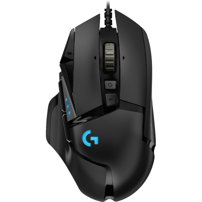 910-005474/910-005471/910-005469 Logitech Игровая мышь G502 HERO High Performance Gaming Mouse, чёрн