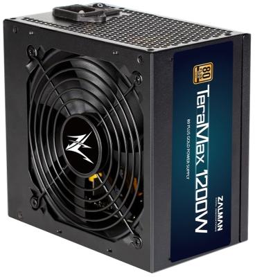 Zalman <TMX> ZM1200-TMX  <1200W, ATX12V v2.52, EPS, APFC, 12cm Fan, FCM, 80+ GOLD, Retail>