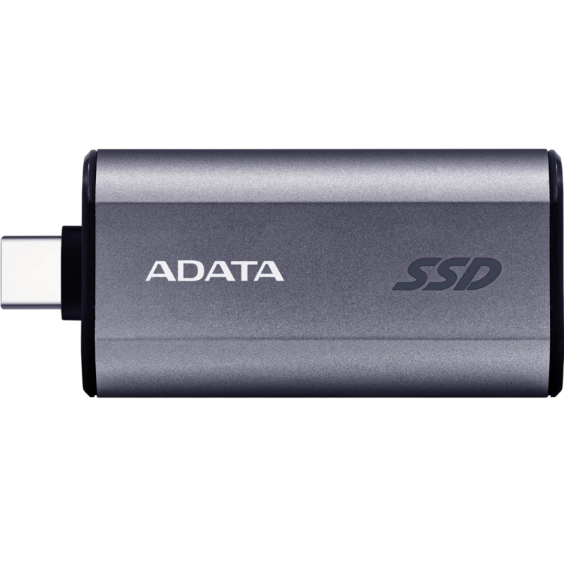 A-DATA Portable SSD 1TB USB3.2 Gen2 SC750-1000G-CCBK SC750 серый