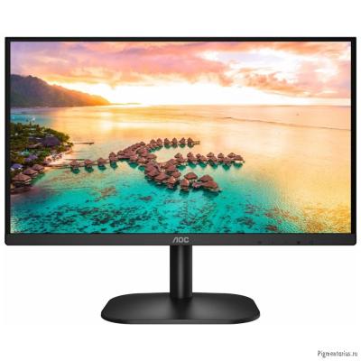 LCD AOC 23.8" 24B2XH черный {IPS 1920x1080 75Hz 8ms 178/178 250cd 20M:1 D-Sub HDMI1.4}