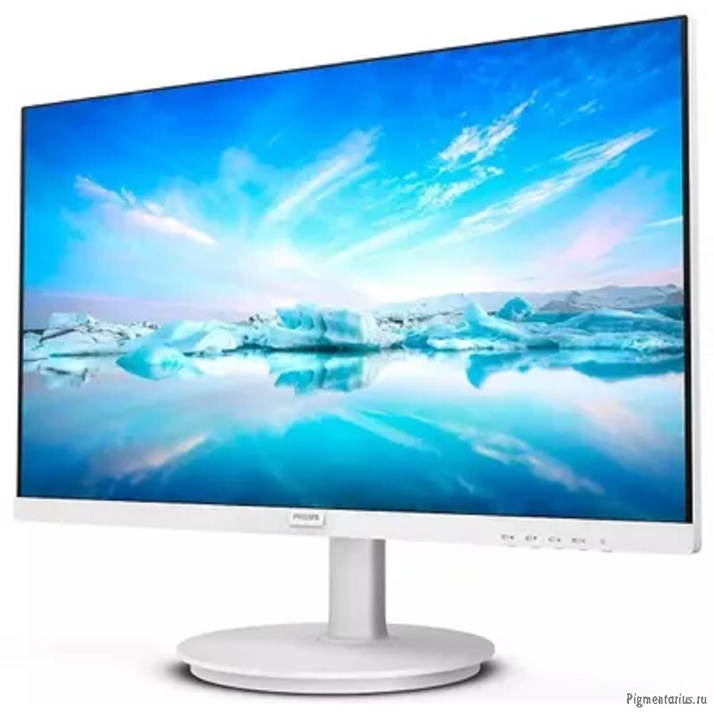 LCD PHILIPS 23.8" 241V8AW белый {IPS 1920x1080 75Hz 4ms 178/178/ 250cd 1000:1 8bit D-Sub HDMI1.4 Aud