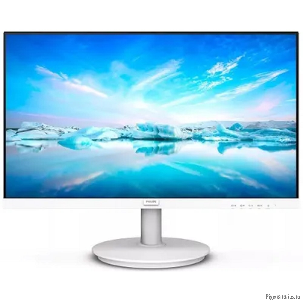 LCD PHILIPS 23.8" 241V8AW белый {IPS 1920x1080 75Hz 4ms 178/178/ 250cd 1000:1 8bit D-Sub HDMI1.4 Aud