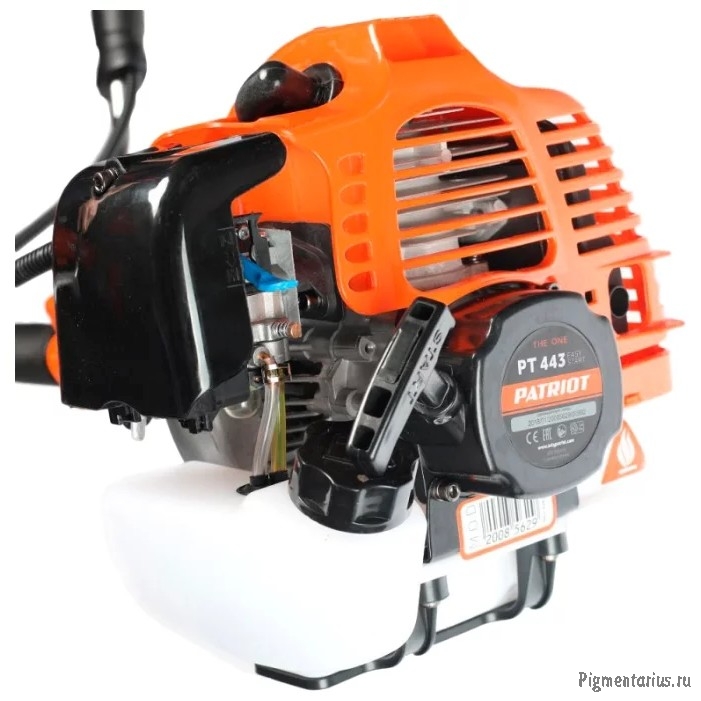 Бензотриммер PATRIOT PT 443 The One (1+1) [250108443] { раб. объем 43сс, 2,5 л.с., "велосипедная" ру