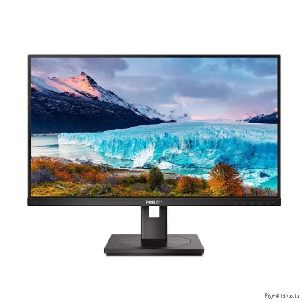 LCD PHILIPS 27" 272S1M {IPS 1920x1080 75Hz 4ms 178/178 250cd 1000:1 8bit D-Sub DVI HDMI1.4 DisplayPo