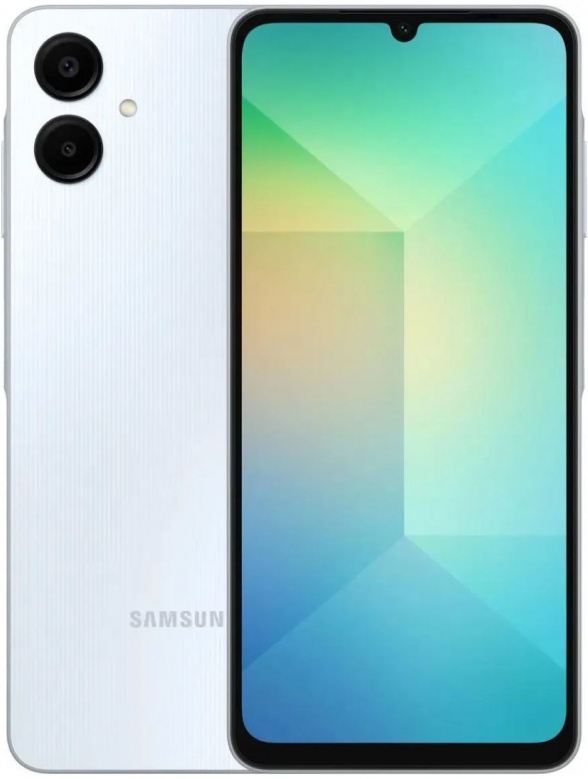 Смартфон Samsung Galaxy A06 SM-A065F 6+128Gb голубой (SM-A065FLBHCAU)