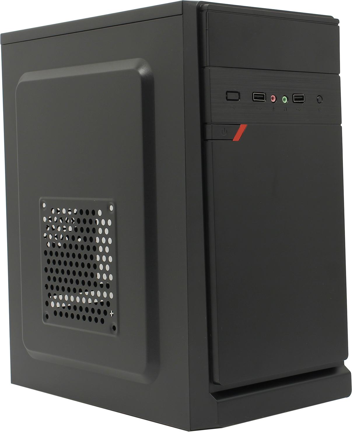 Корпус Exegate EX283057RUS Minitower ExeGate BAA-106 Black, mATX, <AAA350, 80mm>, 2*USB, Audio Корпус Exegate EX283057RUS Minitower ExeGate BAA-106 Black, mATX, <AAA350, 80mm>, 2*USB, Audio