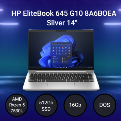 Ноутбук HP EliteBook 645 G10 [8A6BOEA] Silver 14"