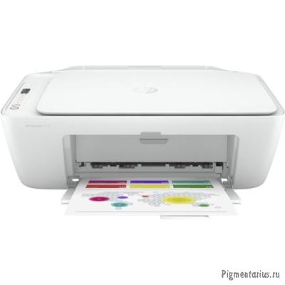 МФУ струйный HP DeskJet 2710, A4, цветной, струйный, белый [5AR83B]