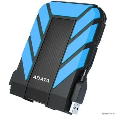 Внешний жесткий диск ADATA HD710 Pro, 1 ТБ, USB 3.2 Gen 1 (AHD710P-1TU31-CBL) синий