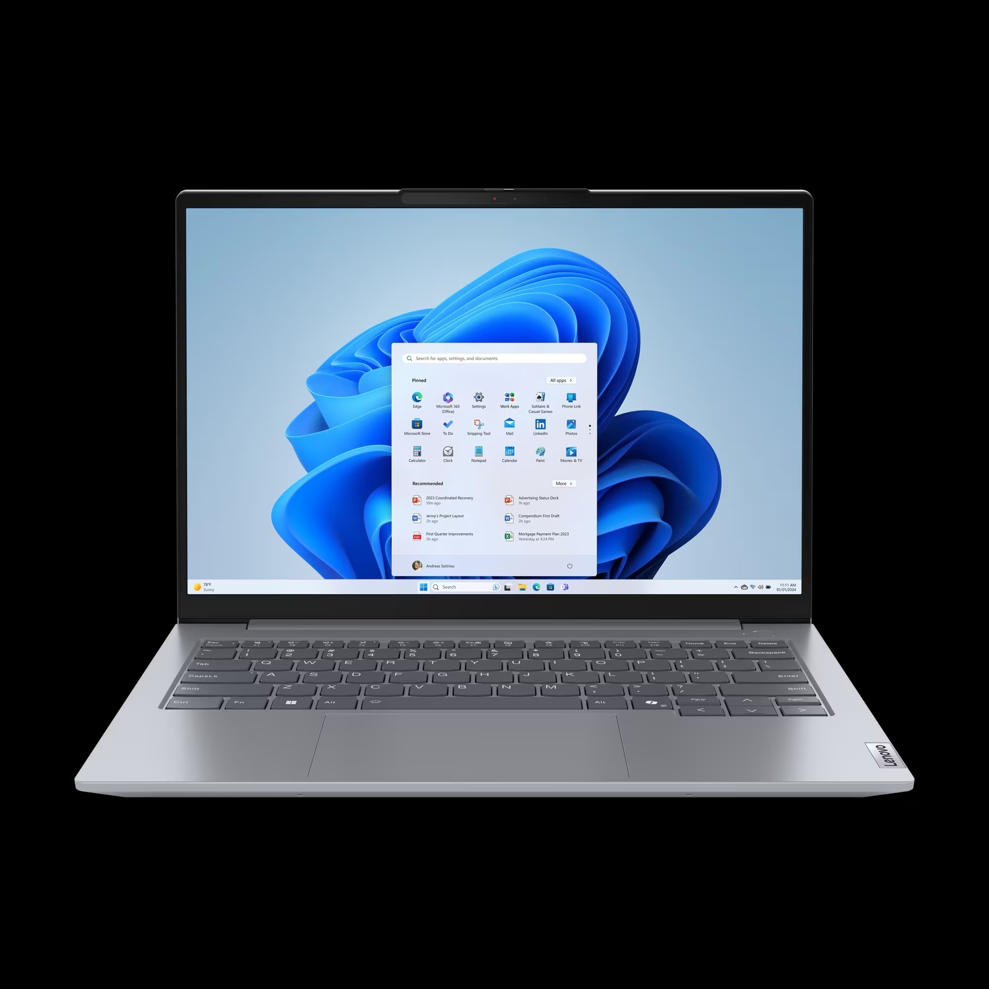 Ноутбук Lenovo Thinkbook 14 G8 IAL [21SJ0010GQ] Arctic Grey 14"