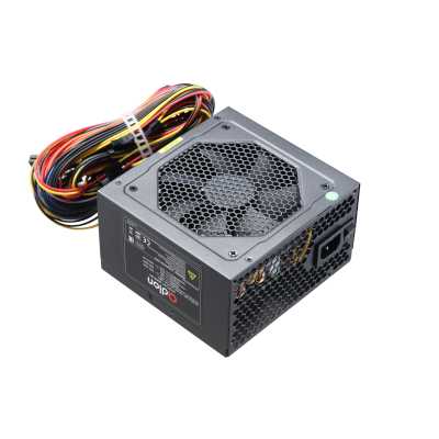 БП QDION QD600  80+<v 2.31,6+2 pin,5*sata,3*molex,120 mm fan,Power cord>