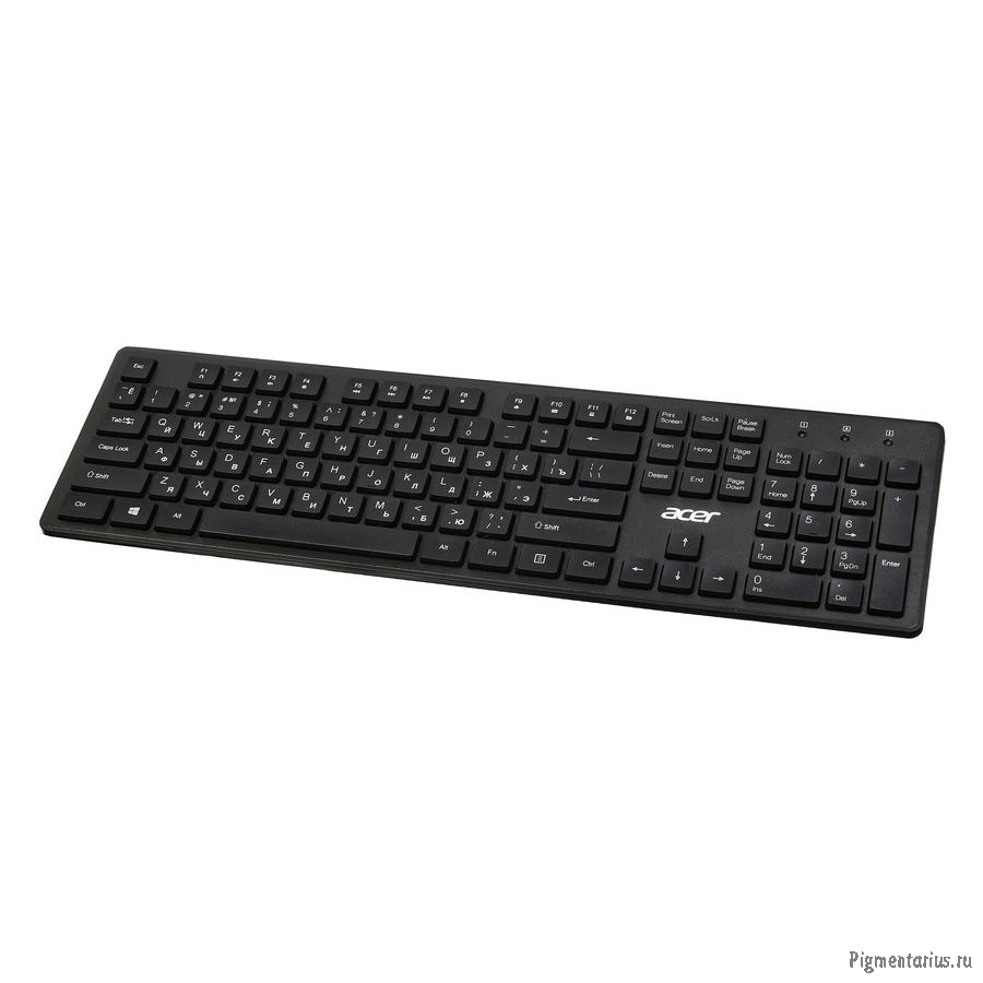 Acer OKW020 [ZL.KBDEE.001] keyboard USB slim black 
