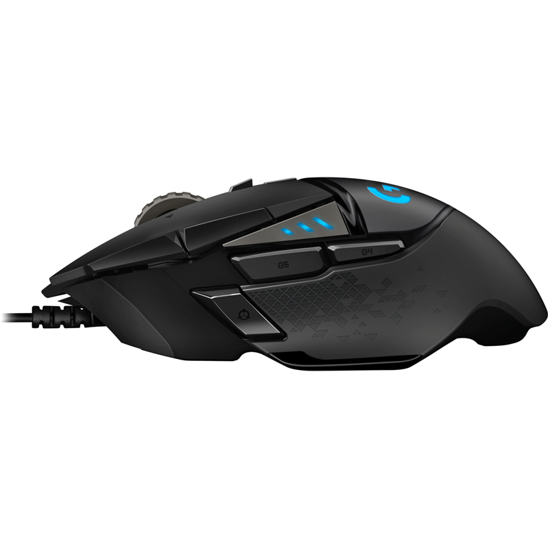 910-005474/910-005471/910-005469 Logitech Игровая мышь G502 HERO High Performance Gaming Mouse, чёрн