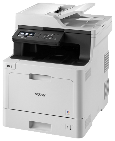 Brother MFC-L8690CDW МФУ, A4, цветной лазерный, 31стр/мин, 512Мб, факс, дуплекс, ADF50,GigaLAN, WiFi