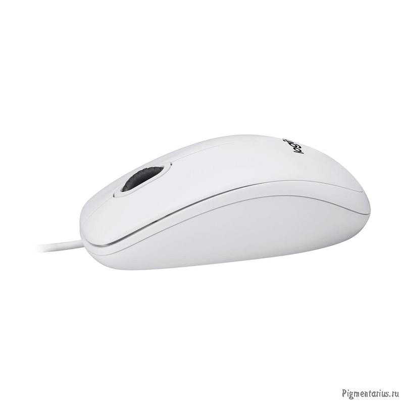 910-005004/910-006764 Мышь Logitech M100 USB White
