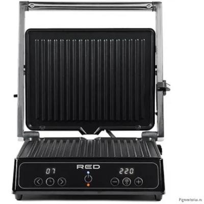 REDMOND RGM-M809 SteakMaster Электрогриль, 2000Вт, черный/серебристый REDMOND RGM-M809 SteakMaster Электрогриль, 2000Вт, черный/серебристый