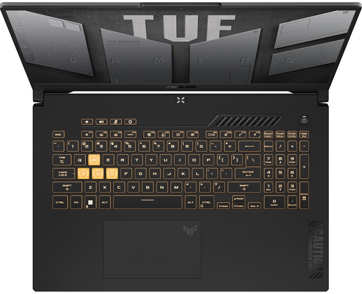 Ноутбук ASUS TUF Gaming A17 FA707NU-HX070 [90NR0EF5-M00430] Grey 17.3"