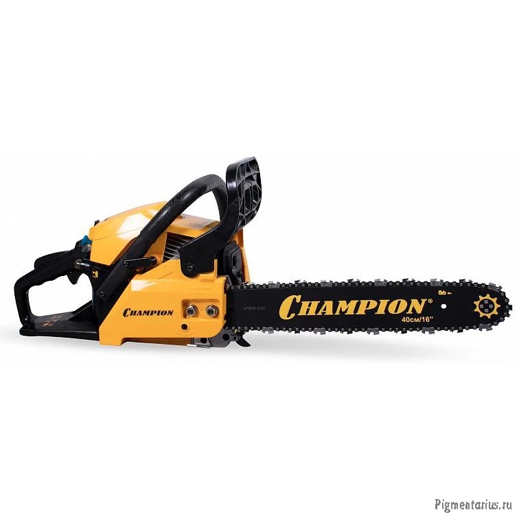 CHAMPION Бензопила 237-16 { 1,5кВт 37,2 см? легкий старт 4,7кг }