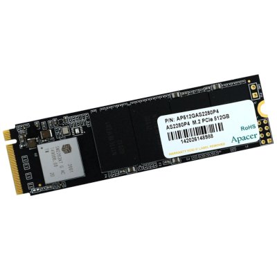 SSD накопитель Apacer M.2 AS2280 AP512GAS2280P4-1 512GB