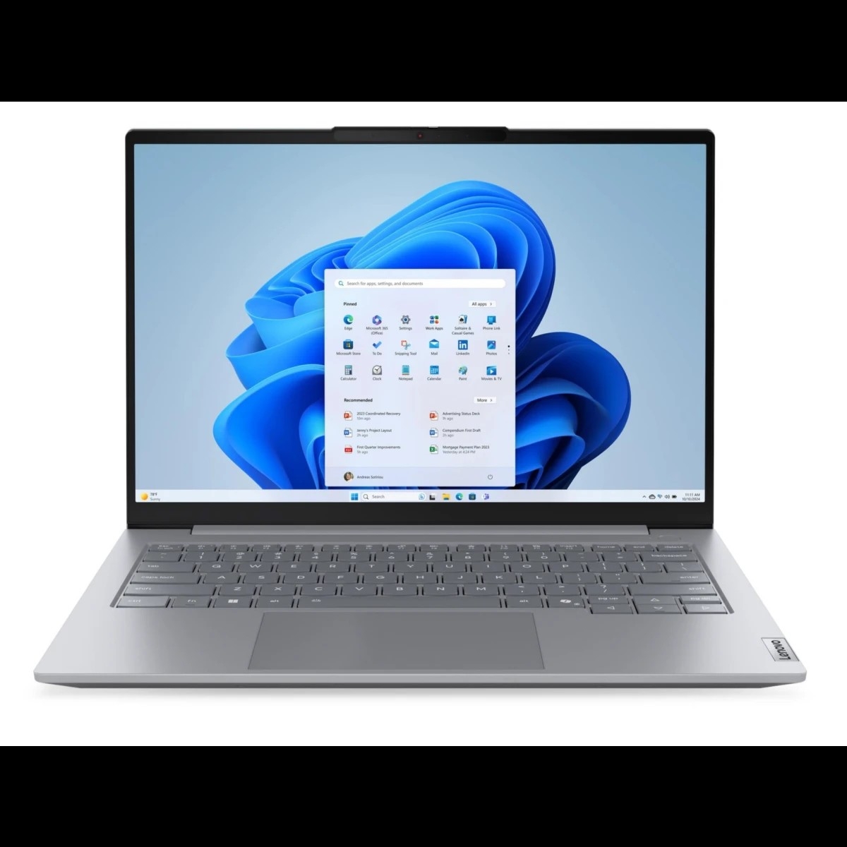 Ноутбук Lenovo ThinkBook 14 G8 IAL [21SJ002AGQ] Arctic Grey 14"