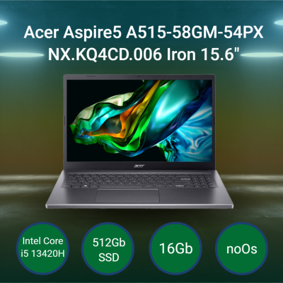 Ноутбук Acer Aspire5 A515-58GM-54PX [NX.KQ4CD.006] Iron 15.6"