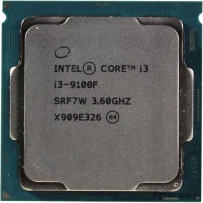 CPU Intel Core i3-9100F Coffee Lake OEM {3.60Ггц, 6МБ, Socket 1151v2} CM8068403358820/CM806840337732