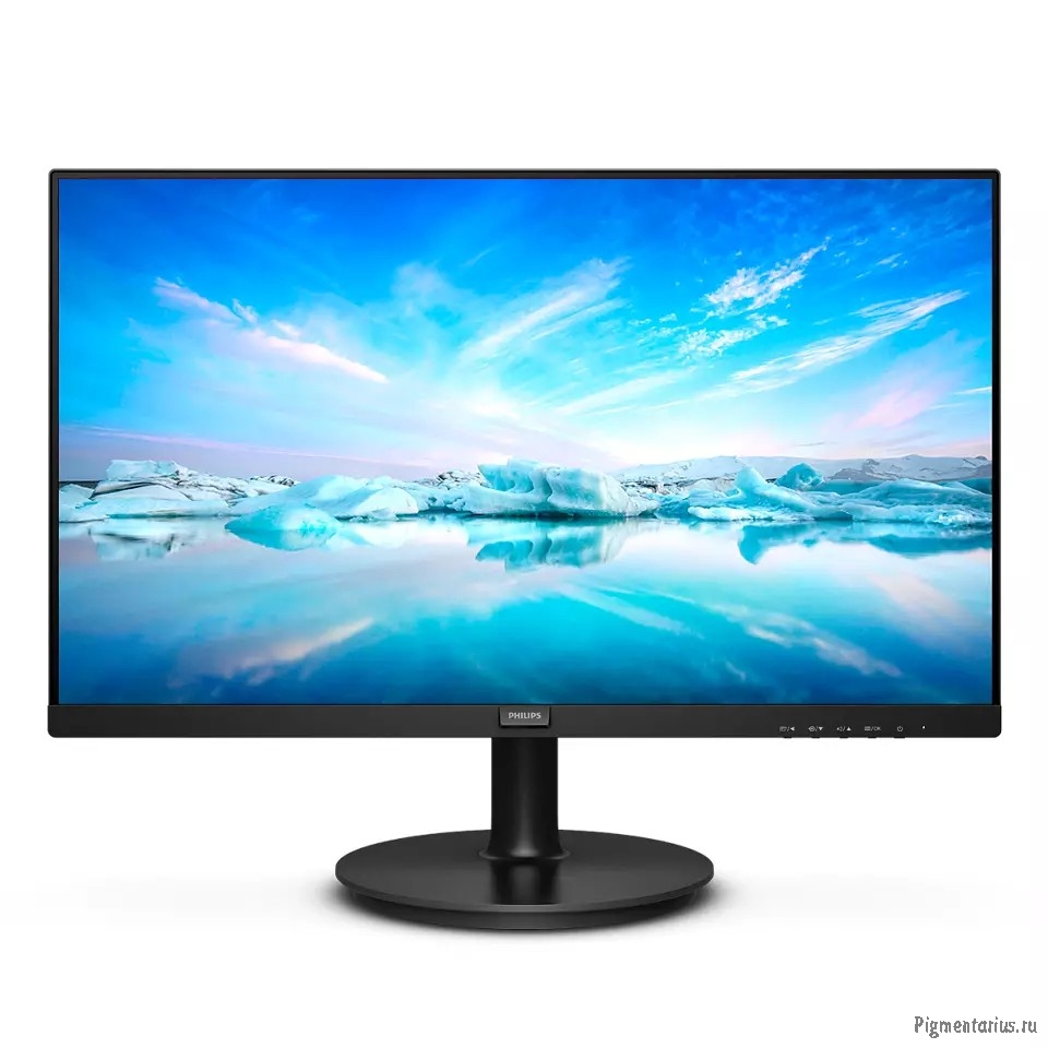 LCD PHILIPS 27" 271V8LA черный {VA 1920x1080 75Hz 4ms 178/178 250cd 3000:1 8bit D-Sub HDMI1.4 Adapti