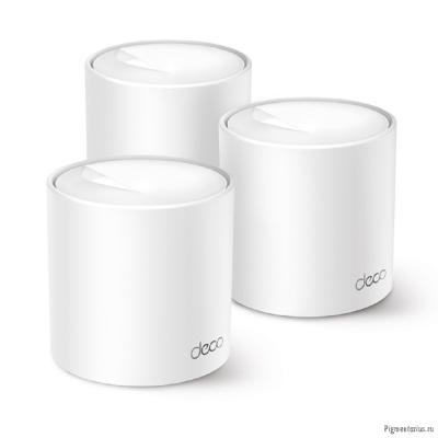 TP-Link Deco X10(3-pack) AX1500 Домашняя Mesh Wi-Fi система