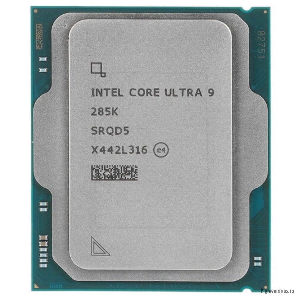 Центральный Процессор Intel Core Ultra 9 285K OEM (Arrow Lake, C24(16EC/8PC)/T24, 3,2/5,7GHz, GPU In