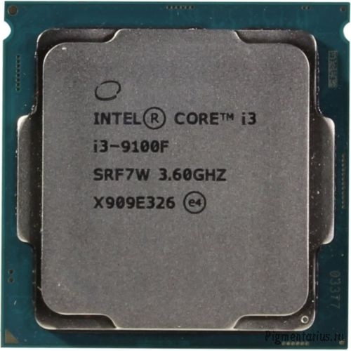 CPU Intel Core i3-9100F Coffee Lake OEM {3.60Ггц, 6МБ, Socket 1151v2} CM8068403358820/CM806840337732