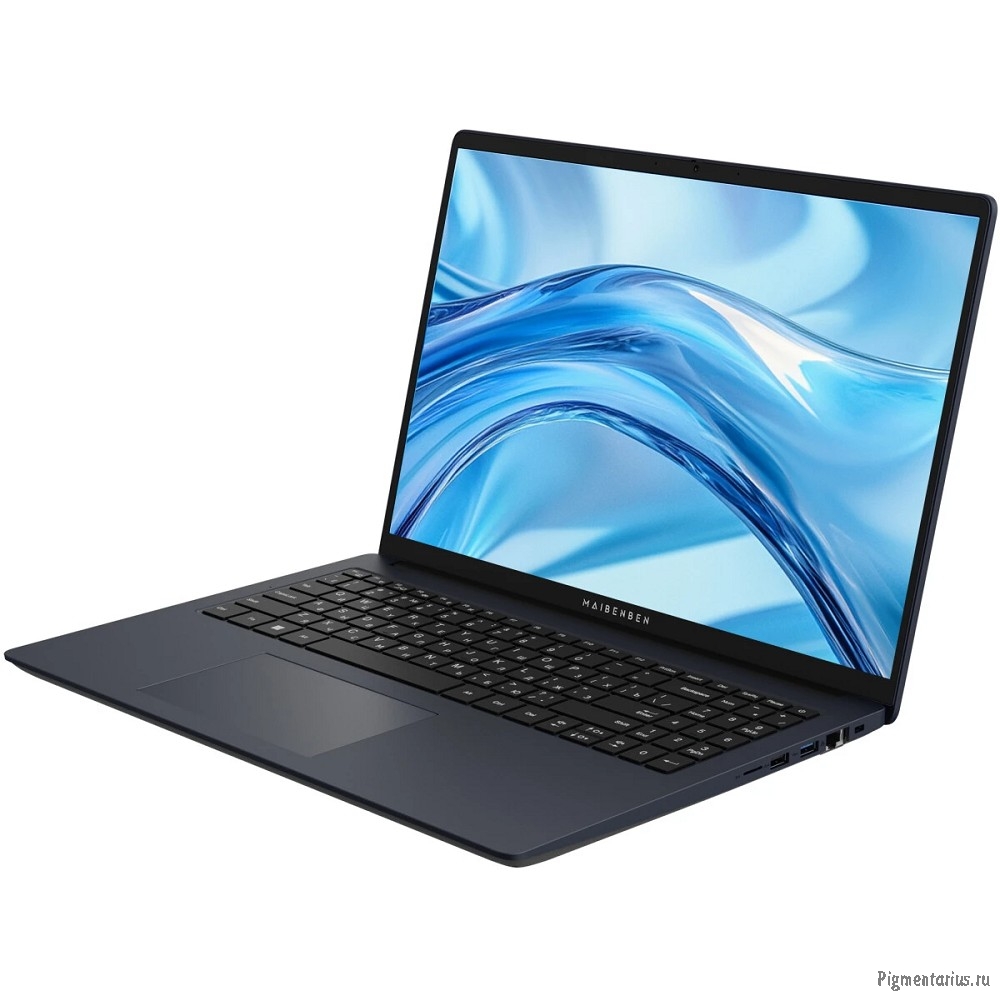 Maibenben M643 [M6431SF0LURE0] Blue 16" {FHD Ryzen 3 4300U/16Gb/512Gb SSD/UMA/Linux}
