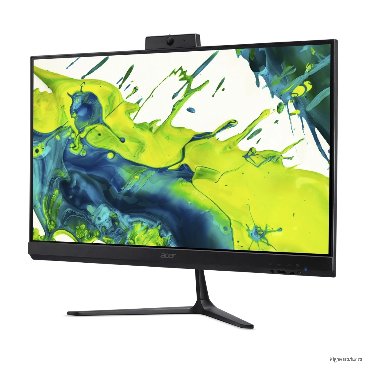 Acer Aspire C24-2  [DQ.BRRCD.002] Black 23.8" {FHD IPS Core 5 120u/16GB /SSD 512GB/kb&m(wls)/Eshell}